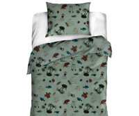 Dekbedovertrek set - Groen - thumbnail
