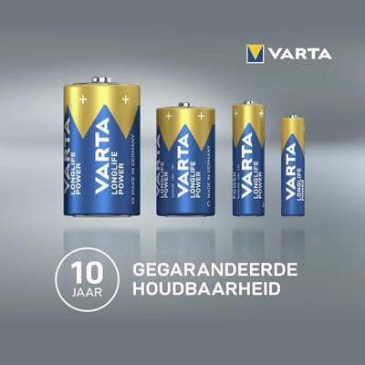 Varta VARTA Longlife Power AAA Cube Pack24 AAA batterij (potlood) Alkaline 1.5 V 24 stuk(s)