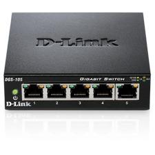 D-Link DGS-105/E DGS-105 Netwerk switch 5 poorten 1 GBit/s D-Link DGS-105/E DGS-105 Netwerk switch 5 poorten 1 GBit/s