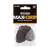 Dunlop 449P088 Max-Grip Nylon Standard Pick 0.88 mm plectrum set 12 stuks - thumbnail