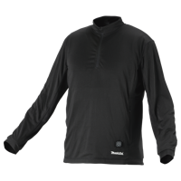 Makita verwarmd ondershirt met rits l - dcx201cl - thumbnail