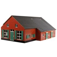 Kids Globe globe boerderij woonhuis met stal, 1:32 - thumbnail