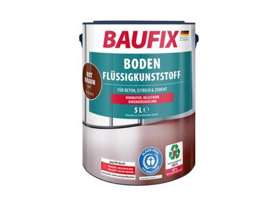 BAUFIX Vloeibare vloerverf 5 liter (Roodbruin) BAUFIX Vloeibare vloerverf 5 liter (Roodbruin)