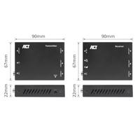 ACT 4K HDMI 2.0 KVM extender set over CAT6A. tot 70 meter - thumbnail