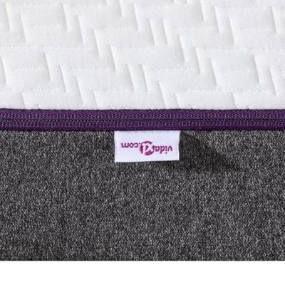 Matrassen Wit, Grijs 90 x 190 cm 100% polyester jacquard stof