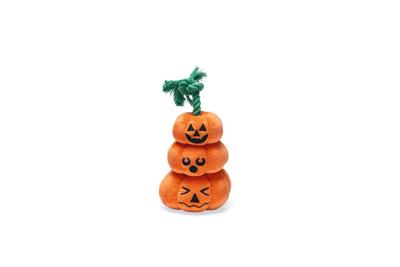 Beeztees Halloween Pompoenen met Touw hondenspeelgoed