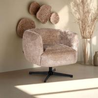 Richmond Draaifauteuil 'Estelle' Sheep, kleur Naturel - thumbnail