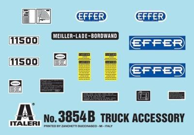 Italeri 1/24 Truck Accessories ll