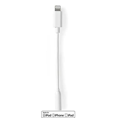 Nedis Apple Lightning 8-pins naar 3,5 mm minijack 10 cm