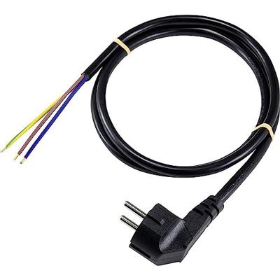 Sygonix SY-5043472 Stroom Aansluitkabel Zwart 1.50 m