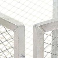 VidaXL Compostbak 100x100x77 cm gegalvaniseerd staal - thumbnail