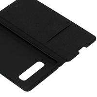 Black Rock The Statement Booklet Samsung Galaxy S10 Zwart Waterafstotend - thumbnail