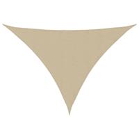 VidaXL Zonnezeil 7x5x5 m 100% polyester oxford beige - thumbnail