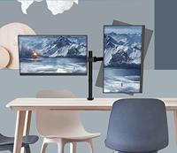 Techly ICA-LCD 482-D 31 Zwart flat panel bureau steun - thumbnail