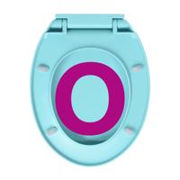 VidaXL Toiletbril soft-close ovaal groen - thumbnail