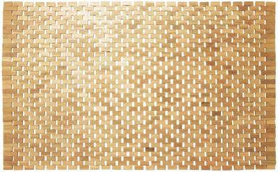 Badmat Sealskin Woodblock Teak 90x52 cm Bruin