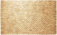 Badmat Sealskin Woodblock Teak 90x52 cm Bruin - thumbnail