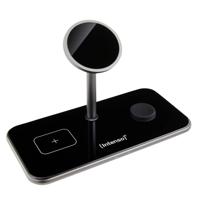 Intenso MB13 black 3in1 7410810 Inductie lader Uitgangen Qi-standaard Zwart - thumbnail