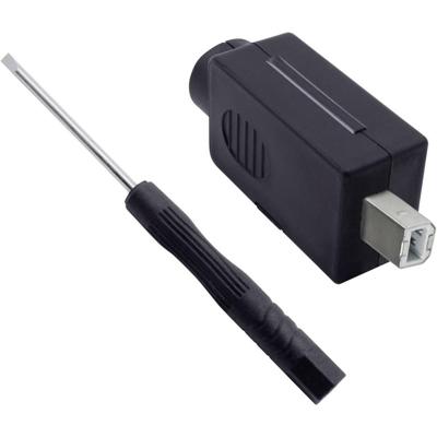 Quadrios 2001C202 USB 2.0 modulaire stekkerset, type B Stekker, recht 1 stuk(s)