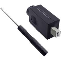 Quadrios 2001C202 USB 2.0 modulaire stekkerset, type B Stekker, recht 1 stuk(s) - thumbnail