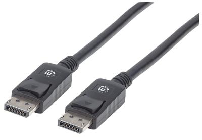 Manhattan 307116-CG DisplayPort-kabel DisplayPort Aansluitkabel DisplayPort-stekker, DisplayPort-stekker 2.00 m Zwart