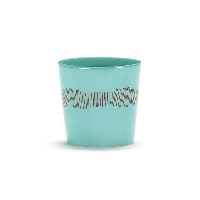 SERAX - Feast by Ottolenghi - Koffiekopje 0,25l Azure Swirl-Strip - thumbnail