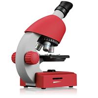 BRESSER JUNIOR Microscoop 40x-640x (rood) - thumbnail