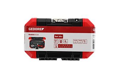 Gedore R49003016 Dopsleutelset | 1/4" | SW | 4-13 mm | 16-delig - 3300050 - thumbnail