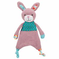 TRIXIE JUNIOR KONIJN STOF MET RITSELFOLIE 28 CM 3 ST - thumbnail