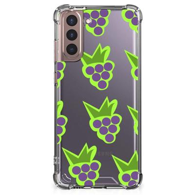 Samsung Galaxy S21 Plus Beschermhoes Druiven