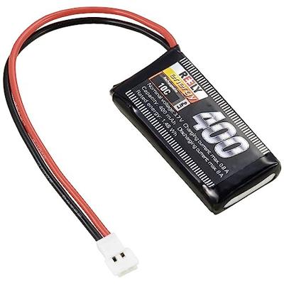 Reely LiPo accupack 3.7 V 400 mAh Aantal cellen: 1 10 C Softcase Kabelschoen Reely LiPo accupack 3.7 V 400 mAh Aantal cellen: 1 10 C Softcase Kabelschoen