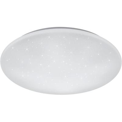 LED Plafondlamp 27W - Dimbaar met Afstandsbediening - Sterlicht - Mat Wit