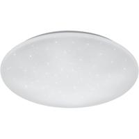 LED Plafondlamp 27W - Dimbaar met Afstandsbediening - Sterlicht - Mat Wit - thumbnail