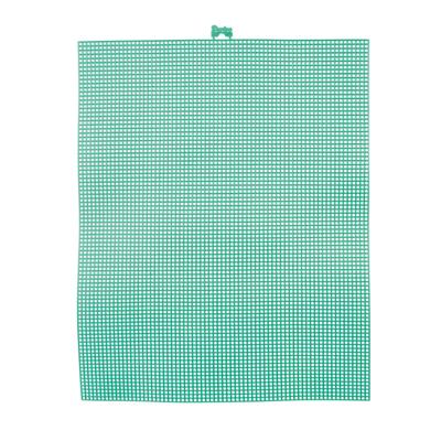 Darice • plastic stramien 26x34cm kerstgroen mesh:7