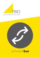 Trio Richtbare wandlampKansas antraciet met sensor - 246869142 - thumbnail