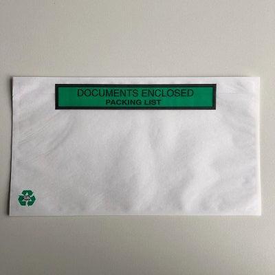 Paklijst-enveloppen Dinlong Doc. papier