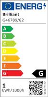 Brilliant G46789/82 Bole Staande buitenlamp met bewegingsmelder Spaarlamp, LED E27, LED vast ingebouwd 60.84 W RVS - thumbnail