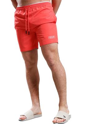 Marshall Artist Msatm10821 Signature Swimshort Zwembroek Coral 078