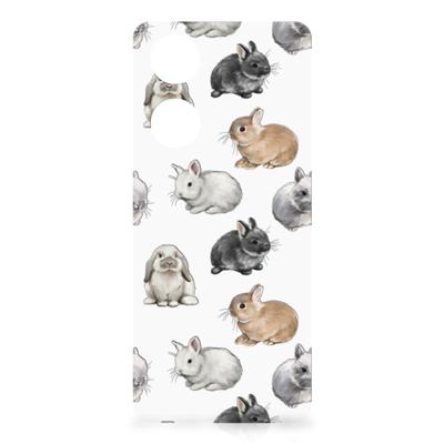 Case Anti-shock voor OPPO A98 Konijntjes