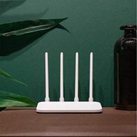 Xiaomi Mi AIOT Router 4C WLAN-router (tot 300 Mbps bij 2,4 GHz, Dual-Core CPU, 2 x LAN-poorten, 4 externe antennes, tot 64 apparaten),wit - thumbnail
