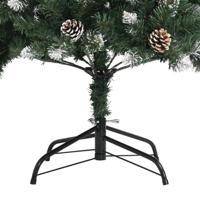 Kunstkerstboom met standaard 180 cm PVC groen - thumbnail