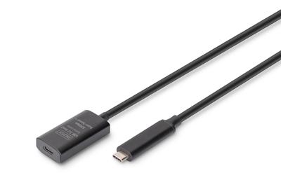 Digitus DA-73112 USB-kabel USB 3.2 Gen2, USB 3.2 Gen2, USB 3.2 Gen1, USB 3.2 Gen1, USB 3.1 Gen2, USB 3.1 Gen1, USB 3.0 USB-C, USB-C bus, USB-C stekker 5.00 m Digitus DA-73112 USB-kabel USB 3.2 Gen2, USB 3.2 Gen2, USB 3.2 Gen1, USB 3.2 Gen1, USB 3.1 Gen2, USB 3.1 Gen1, USB 3.0 USB-C, USB-C bus, USB-C stekker 5.00 m