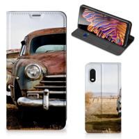 Samsung Xcover Pro Stand Case Vintage Auto - thumbnail