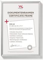 walther+ design AJ130S Wissellijst Papierformaat: DIN A4 Zilver - thumbnail