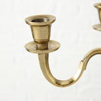 Boltze Home kandelaar goud 30x30x40cm - thumbnail