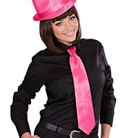 Stropdas neon roze - thumbnail