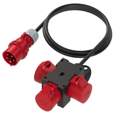 PCE 9430718 9430718 CEE-stroomverdeler 400 V 16 A PCE 9430718 9430718 CEE-stroomverdeler 400 V 16 A
