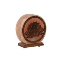 Bureaulamp Home ESPRIT Bruin Roze Hout Zout 15 W 220 V 16 x 7 x 18 cm - thumbnail