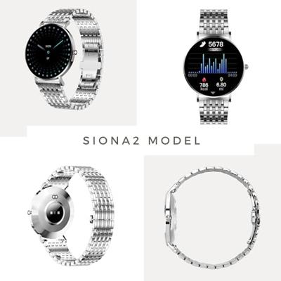 XCOAST SIONA 2 Smartwatch Zilver - thumbnail