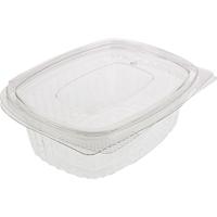 Bak | Gerecycled PET | 250ml | saladebak | 133x105.5x43mm | transparant | 600 stuks - thumbnail